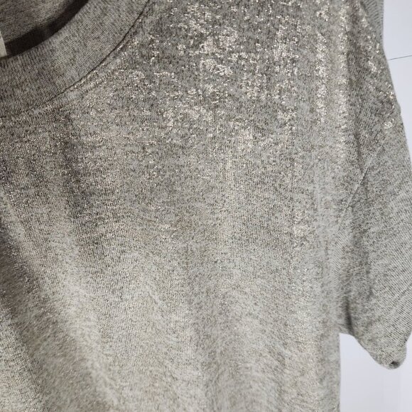 Seven7 Short Sleeve Top Tunic Sweater Size L - Picture 3 of 8